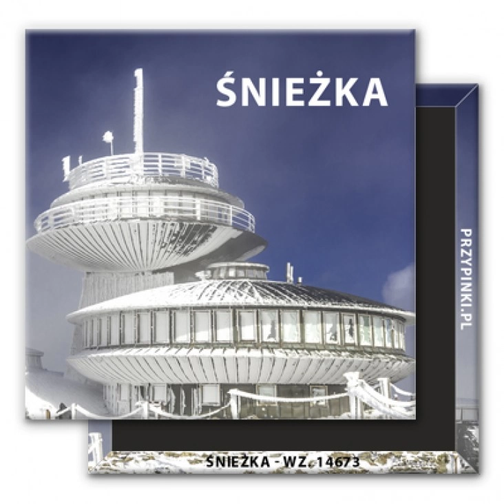 magnes 50x50mmŚnieżka