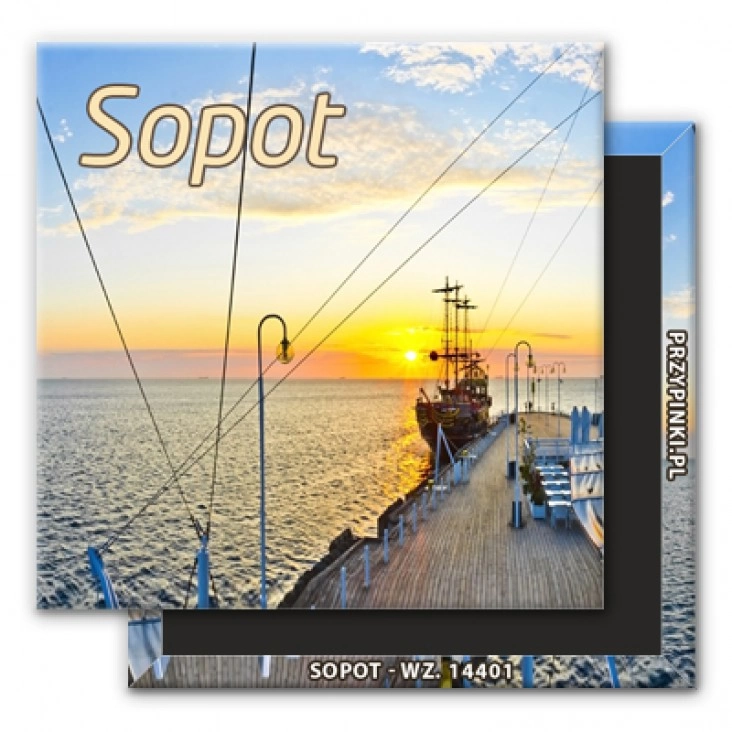 magnes 50x50mm Sopot 