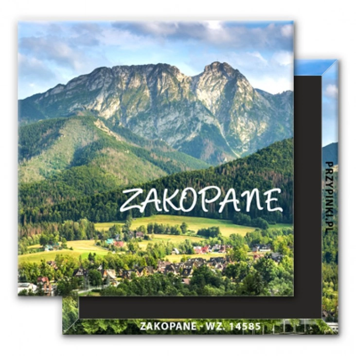 magnes 50x50mm Zakopane