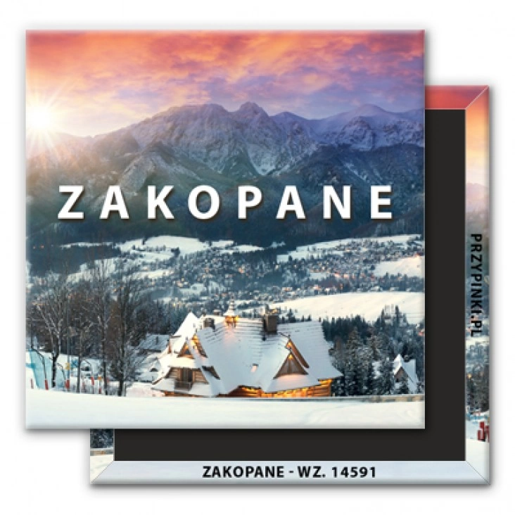 magnes 50x50mmZakopane