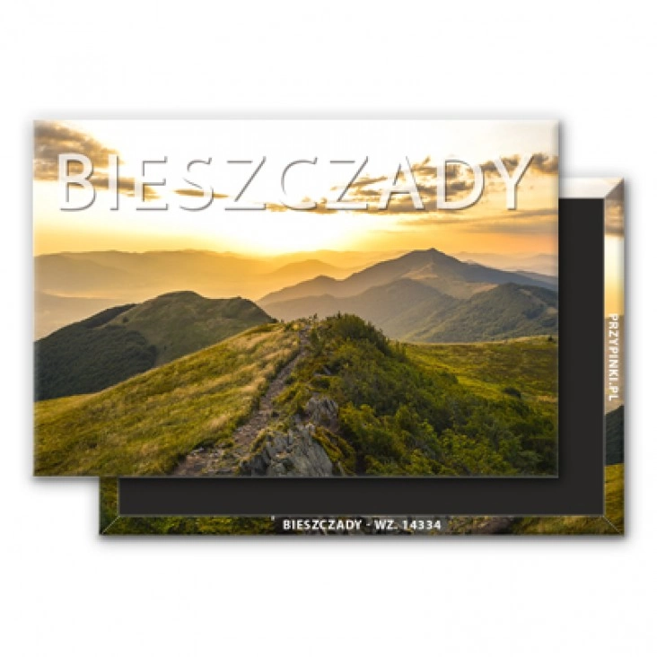 magnes 78x53mmBieszczady