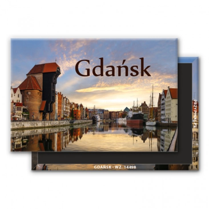 magnes 78x53mmGdańsk
