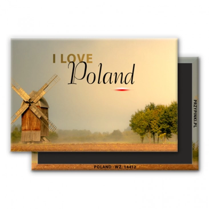 magnes 78x53mmPoland