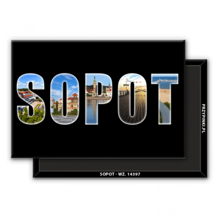 magnes 78x53mmSopot