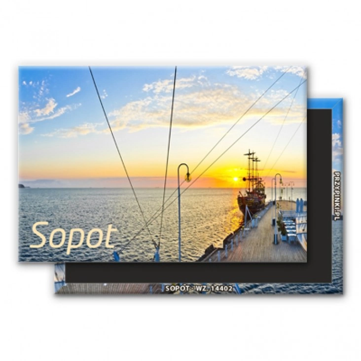 magnes 78x53mmSopot