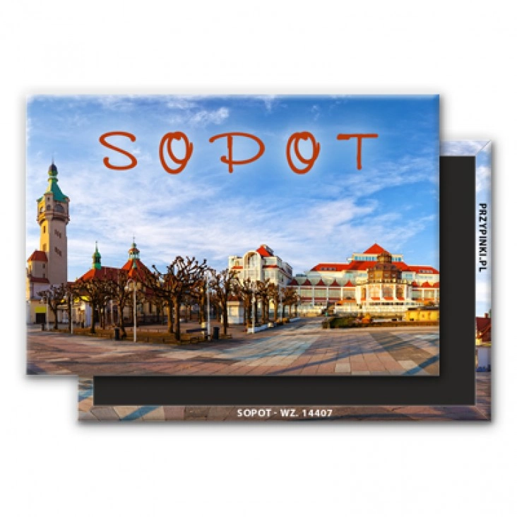 magnes 78x53mm Sopot 