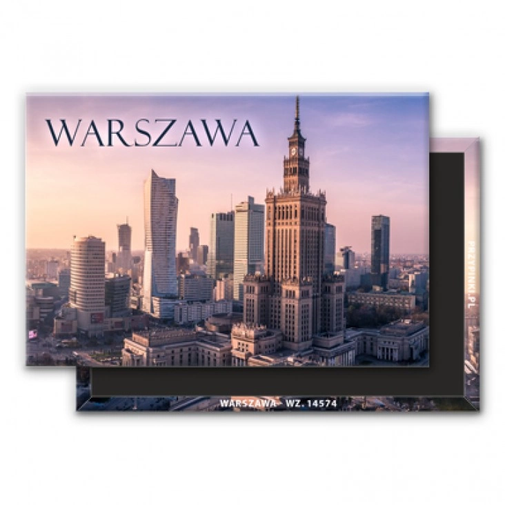 magnes 78x53mmWarszawa