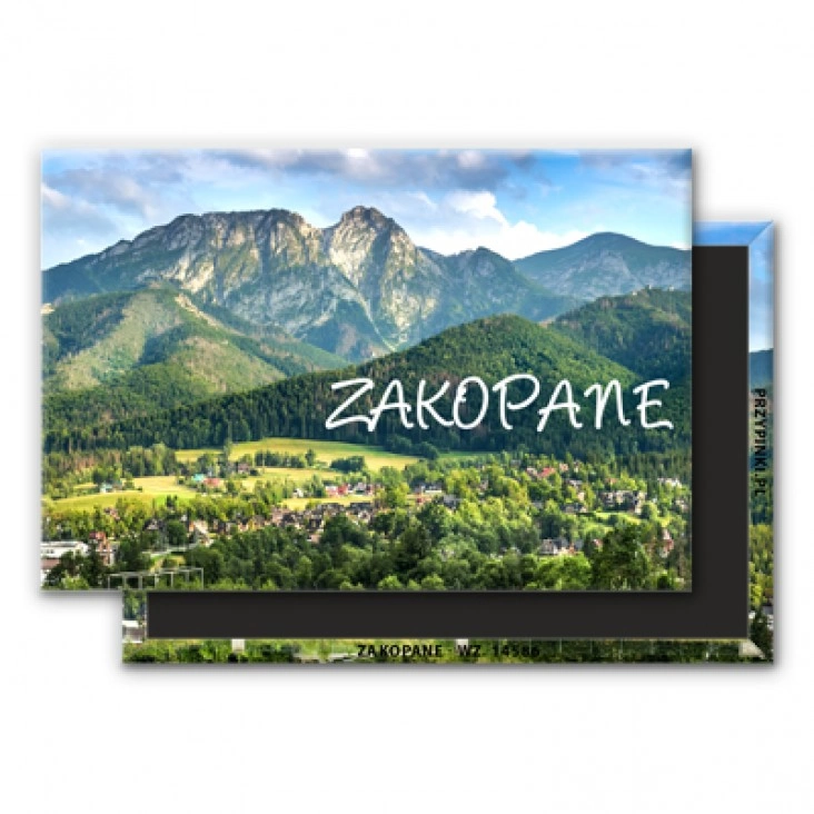 magnes 78x53mm Zakopane 