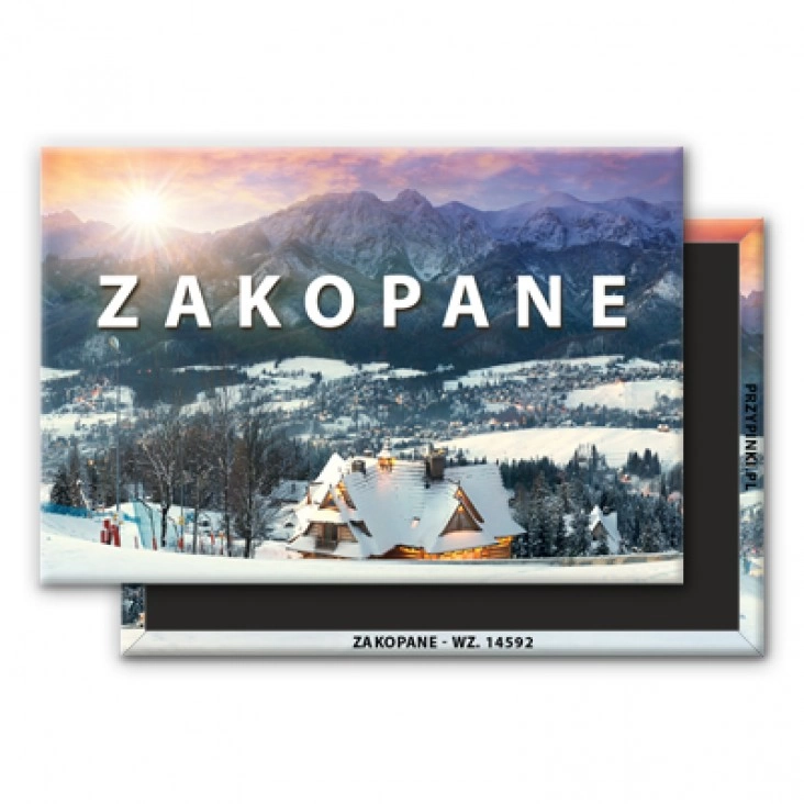 magnes 78x53mm Zakopane 