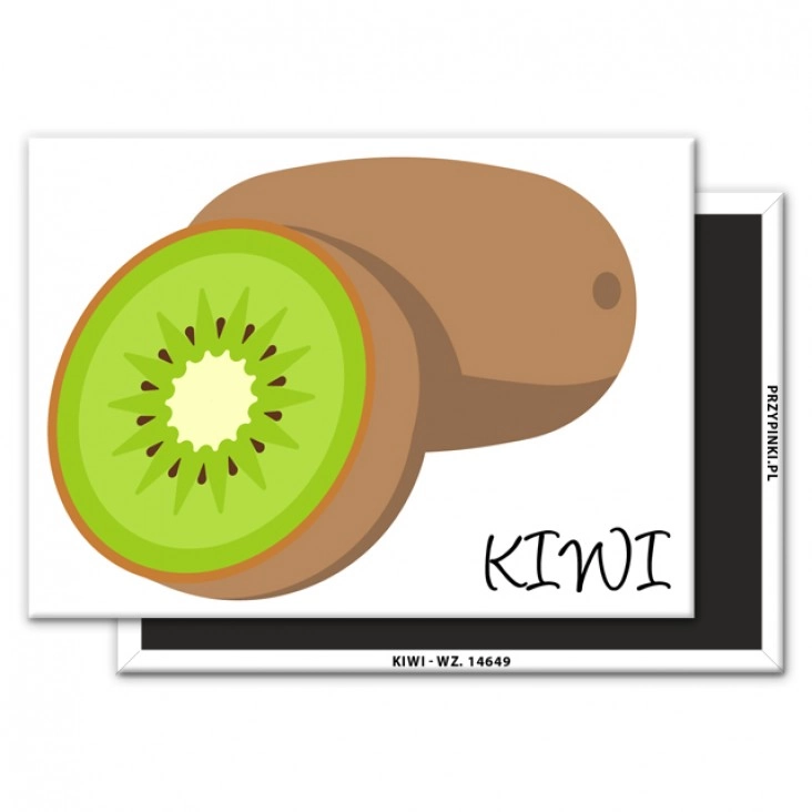 magnes 90x65mm Kiwi