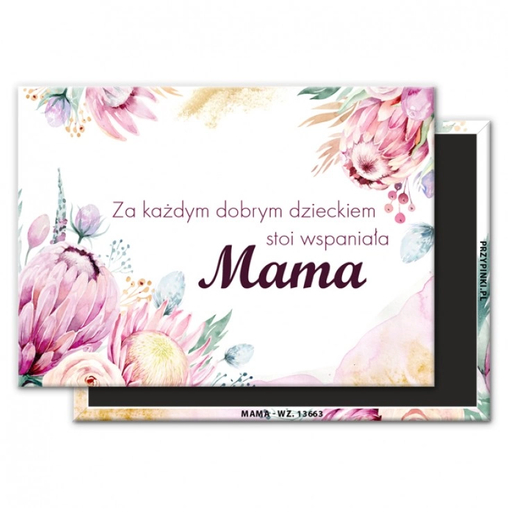 magnes 90x65mm Mama