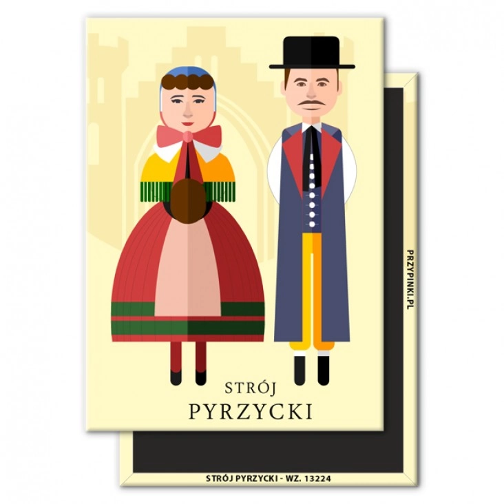 magnes 90x65mmStrój Pyrzycki