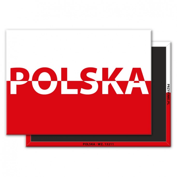 magnes 90x65mm Polska