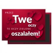 magnes na lodowke kocham cie wyznanie milosci magnes na lodowke milosci oswiadczymy dzien swietego
