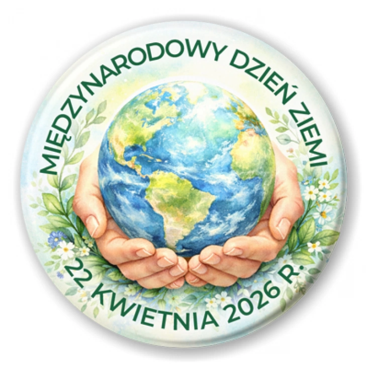 przypinka Międzynarodowy Dzień Ziemi