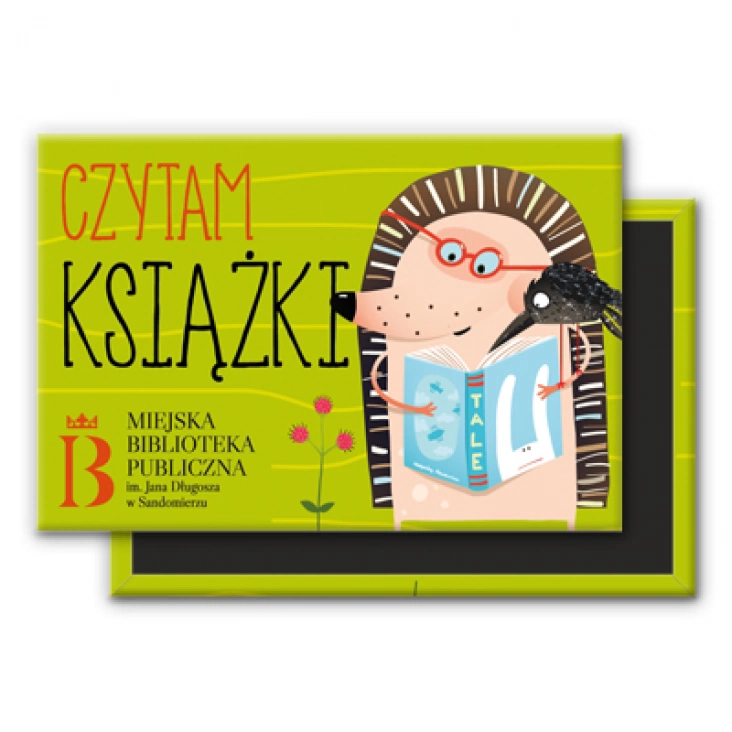 magnes 78x53mmMiejska Biblioteka w Sandomierzu