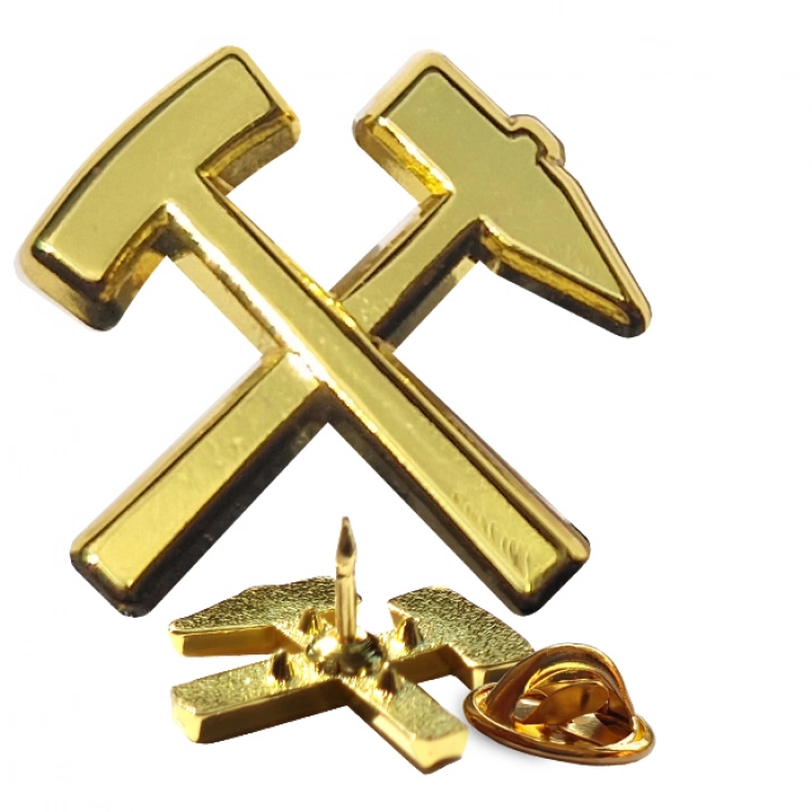 pins promoKupla godło górnicze 19x17mm