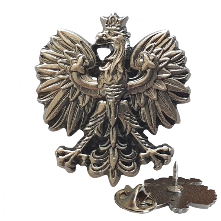 pins promo Orzełek czerniony 20x19mm