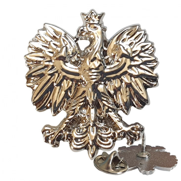 pins promoOrzełek srebrny 20x19mm