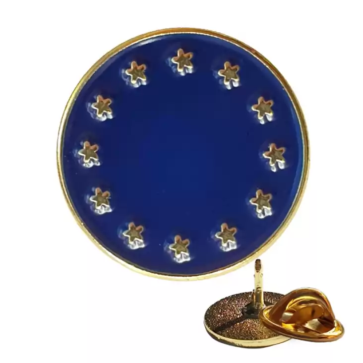pins promo Unia Europejska 14x14mm