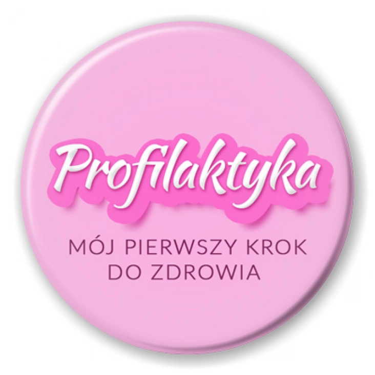przypinka Profilaktyka