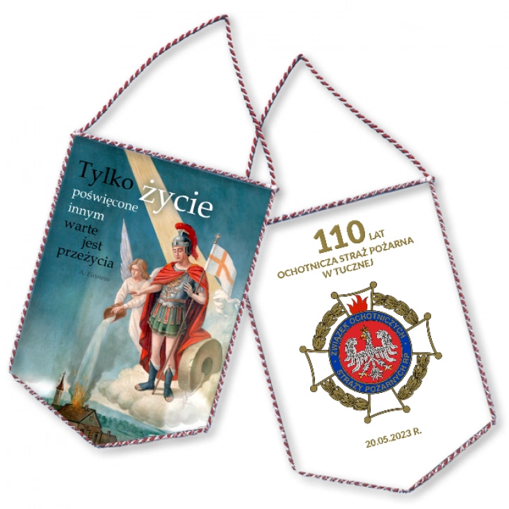 proporczykJubileusz 110 lat OSP w Tucznej