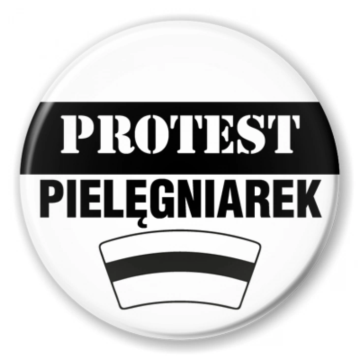 przypinka Protest pielęgniarek