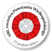 przypinka 100. rocznica Powstania Wielkopolskiego