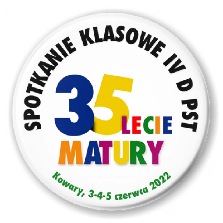 35-lecie Matury Spotkanie klasowe