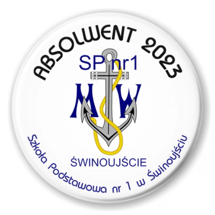 Absolwent 2023 SP nr 1 w Świnoujściu