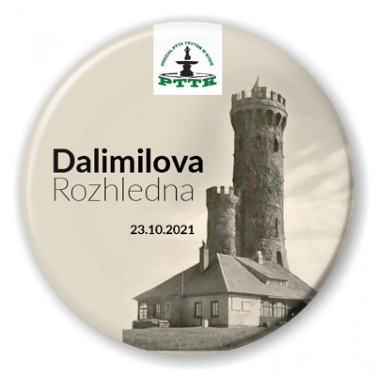 przypinka Dalimilova Rozhledna PTTK Nysa