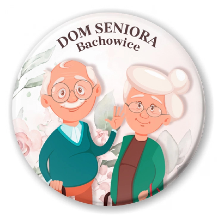 przypinka Dom Seniora Bachowice