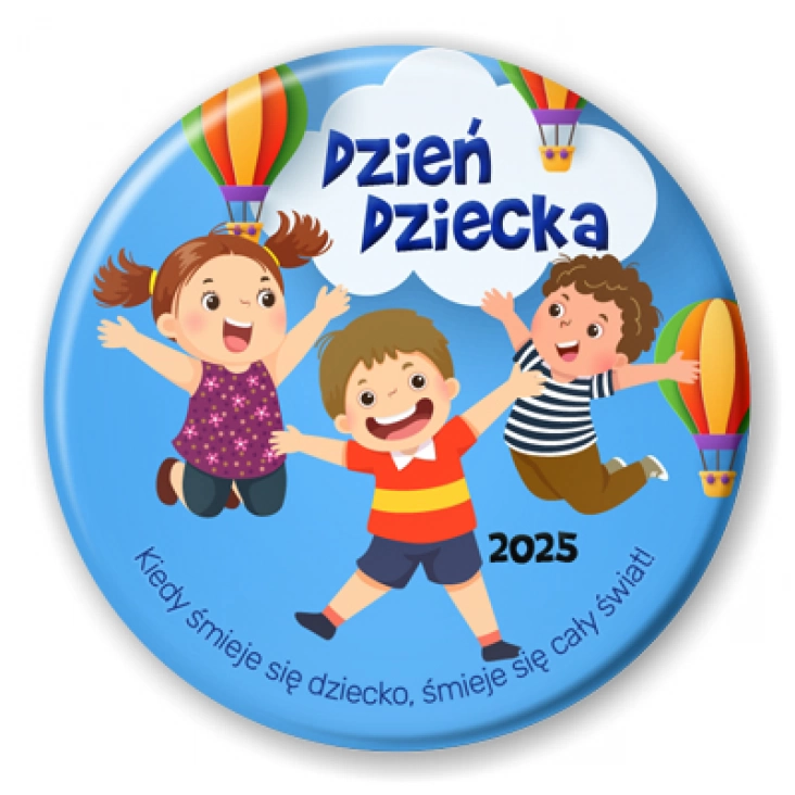 przypinka Dzień Dziecka 1 czerwca