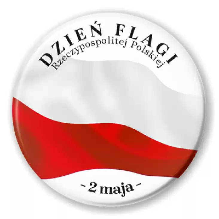 przypinka Dzien Flagi Rzeczypospolitej Polskiej