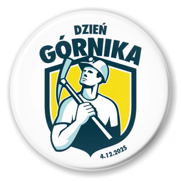 przypinka Dzień Górnika