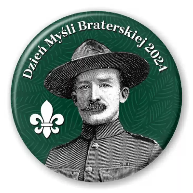 przypinka Dzień Myśli Braterskiej Robert Baden-Powell