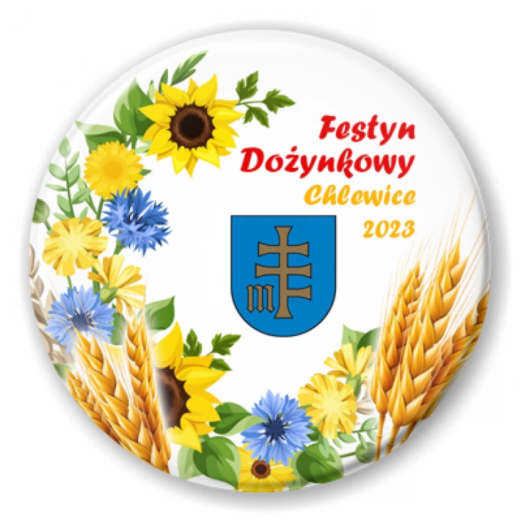 przypinka Festyn Dożynkowy Chlewice 2023