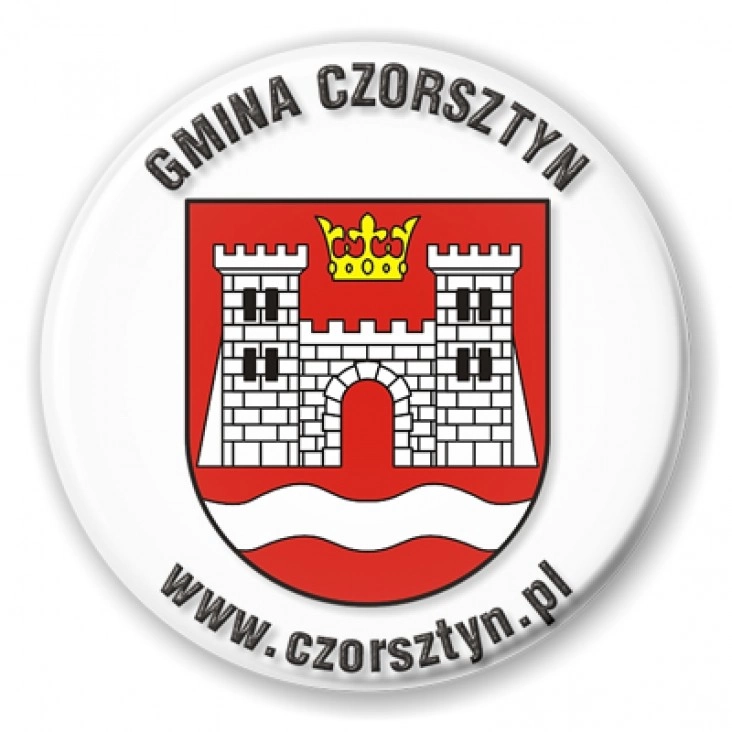 przypinka Gmina Czorsztyn