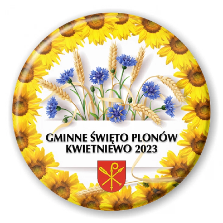 przypinka Gminne Święto Plonów Kwietniewo 2023