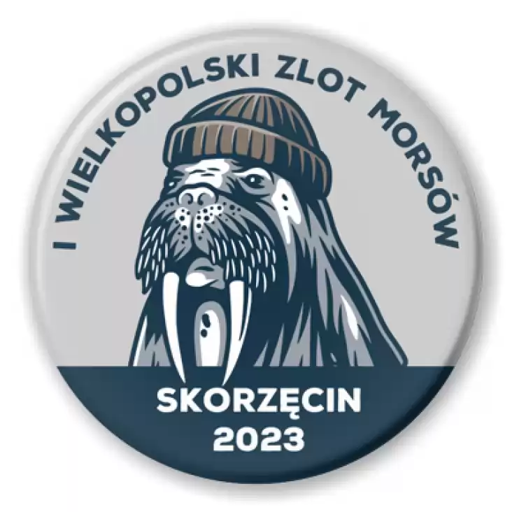 przypinka I Wielkopolski Zlot Morsów Skorzęcin 2023
