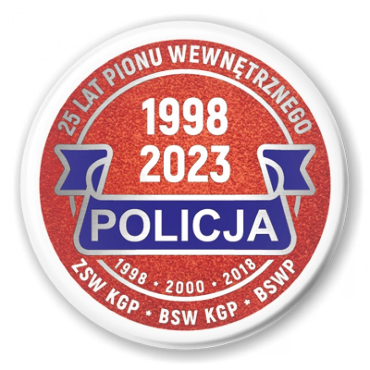 Jubileusz 25 lat Pionu Wewnętrznego Policja