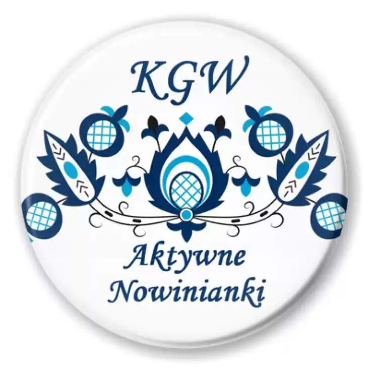 przypinka KGW aktywne Nowinianki