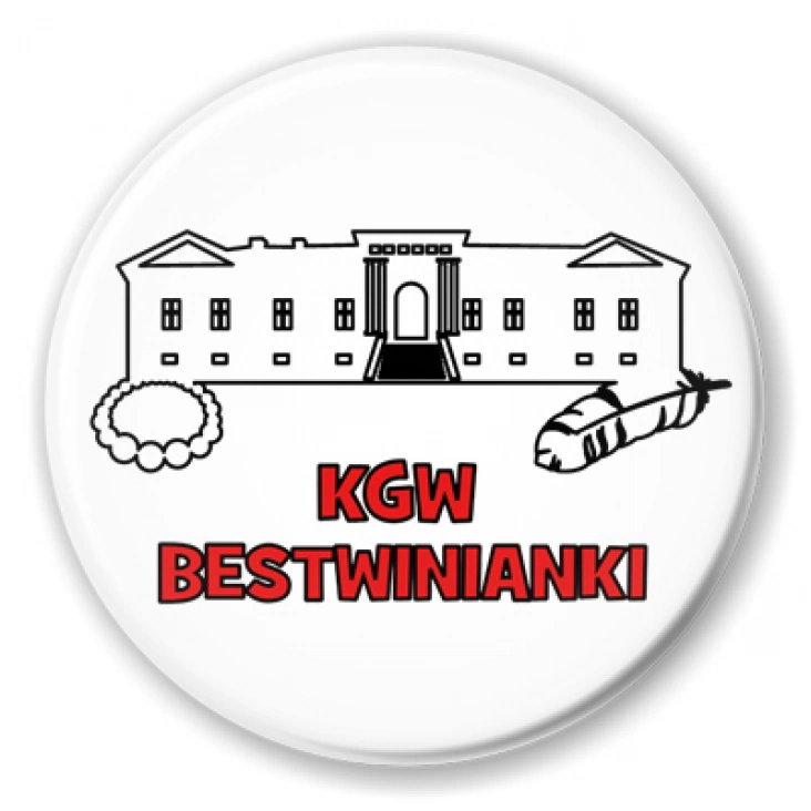 przypinka KGW Bestwinianki