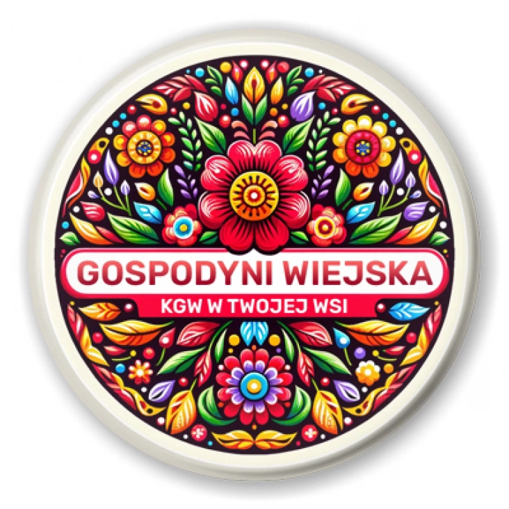 przypinka KGW gospodyni wiejska