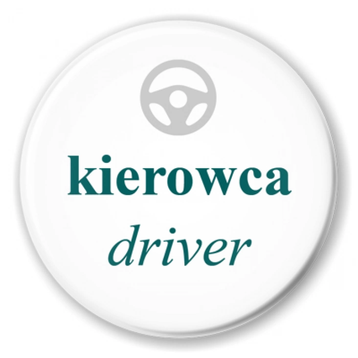 przypinkaKierowca driver