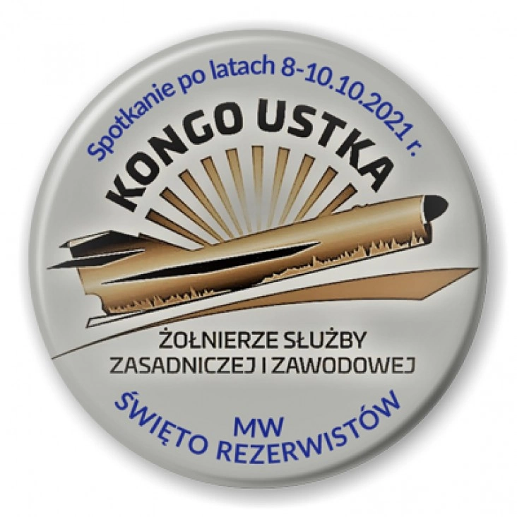 przypinka Kongo Ustka