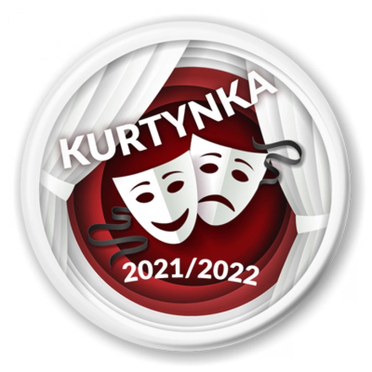 przypinka Kurtynka 2021-2022