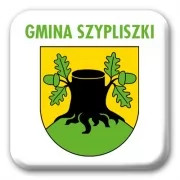 przypinka kwadratowa Gmina Szypliszki