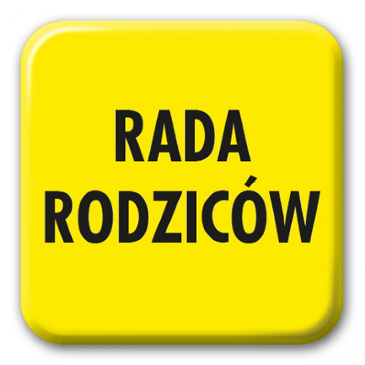 Rada Rodziców na żółtym tle