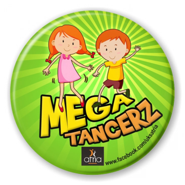 przypinka Mega Tancerz